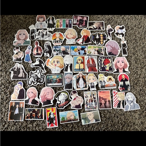 Tokyo Revengers 50 pcs Sticker Set Japanese Anime - Picture 7 of 8
